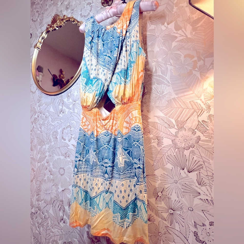Mara Hoffman psychedelic dress
